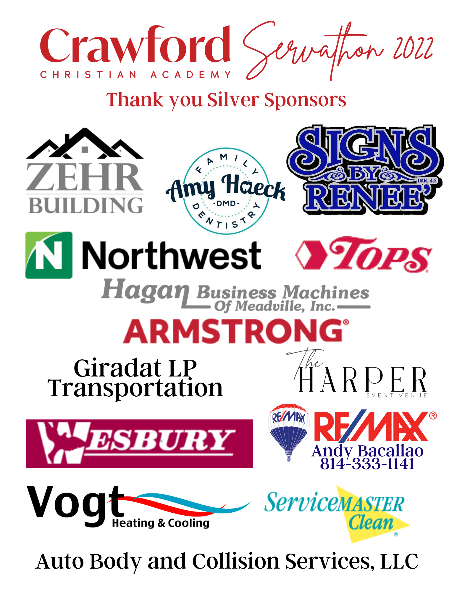 Web Sponsor Silvers(8.5 × 11 in)