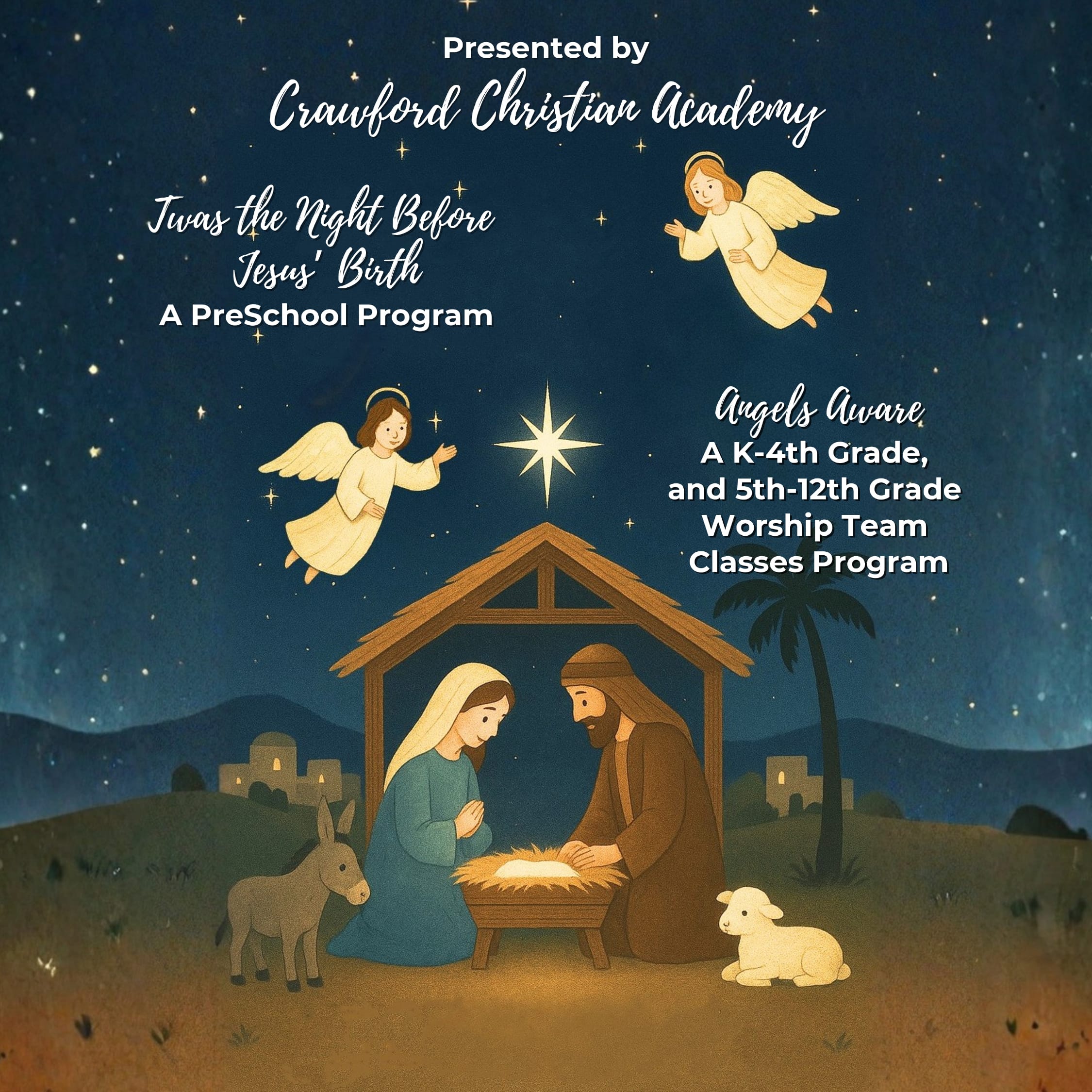 Christmas Program Poster 2025 (Facebook Post (Square))